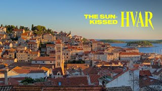 Hvar, MUST-SEE city in Croatia, Walking Tour - 4K HDR