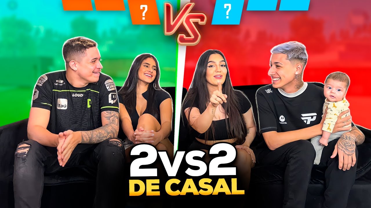 2x2 DE CASAIS INSANO!! ft. @KaueLOK, @loudcauan e Yasmin Sampaio
