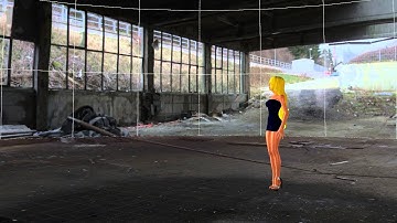 3D Environment Sphere and Ground Plane free obj format