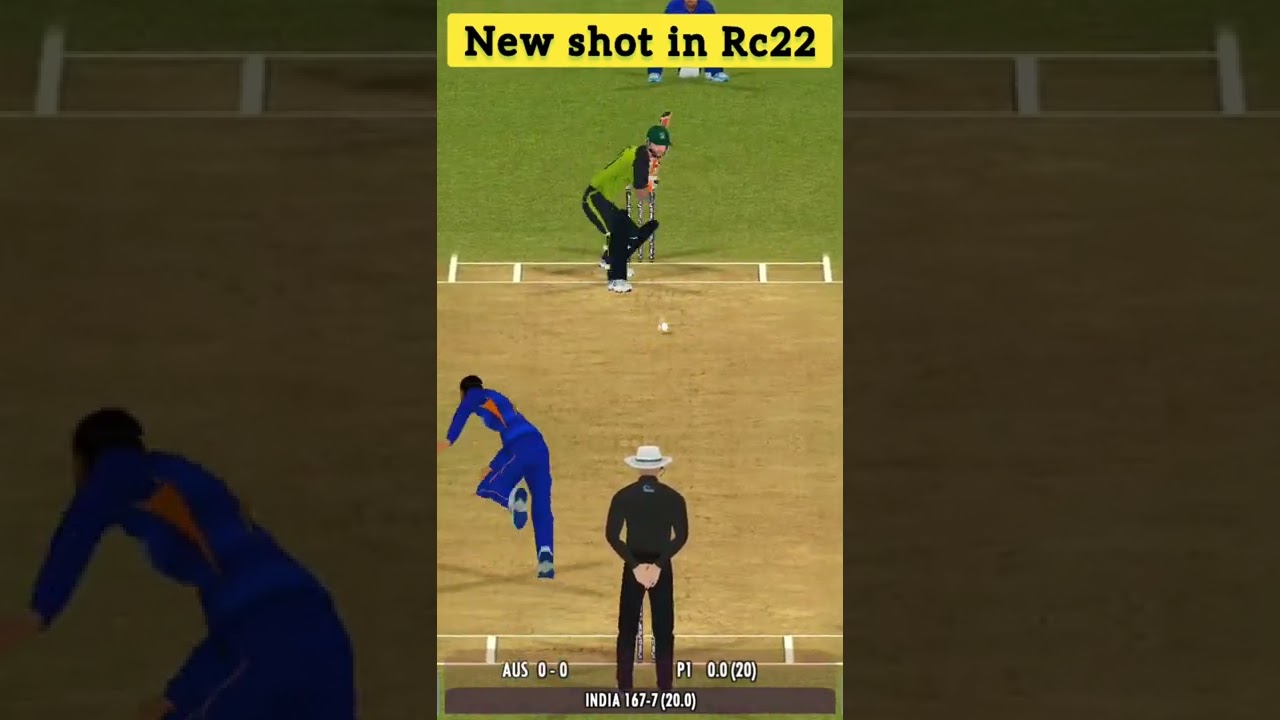 new shot in rc22 realcricket gameplay 