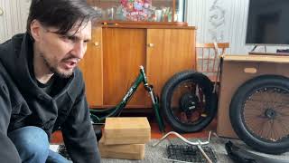 Трехколесный электровелосипед Трайк Байк Е20Ф | Велосипед электро фэтбайк с двигателем  | Сборка