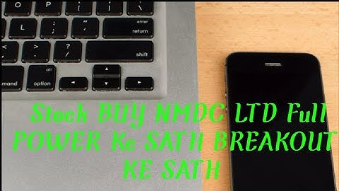 BUY NMDC STOCK FULLY VOLUME KE SATH BREAKOUT