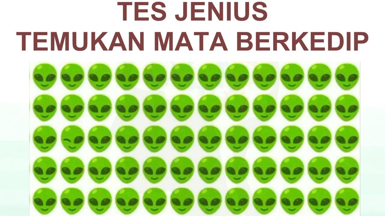 tes IQ - orang jenius saja belum tentu bisa menemukan perbedaannya