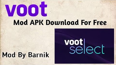 Voot Select For Free/ Voot Mod APK