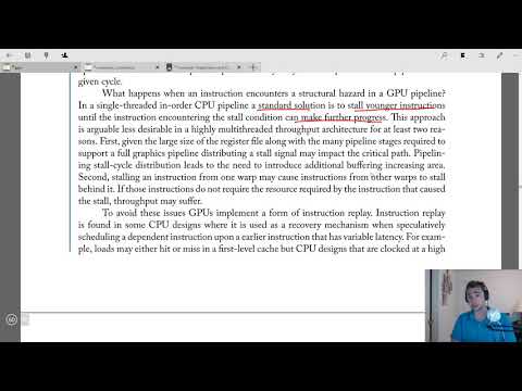 Fundamentals of GPU Architecture: SIMT Core Part 5