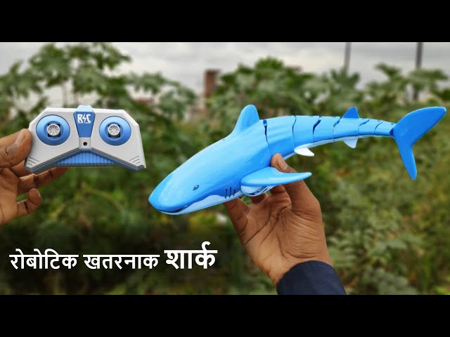 Remote Control Shark Fish Unboxing & Testing - yt techno tech