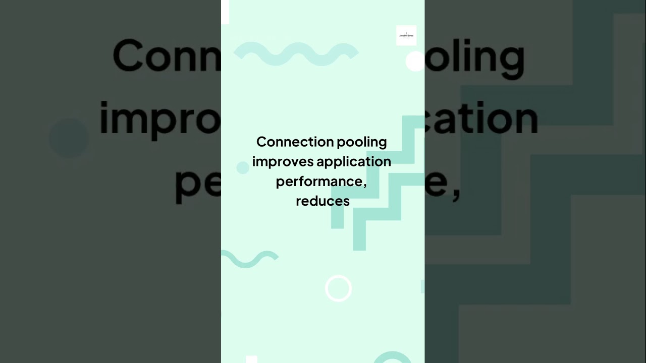 Connection Pooling in Java 