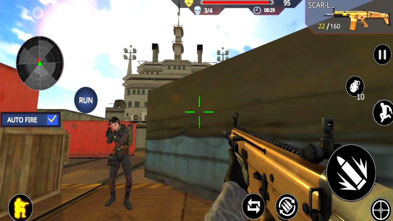 FPS Commando Secret Mission - Free Shooting Games - Walkthrough Android GamePlay FHD. #3