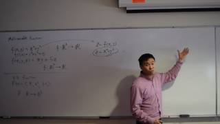 Introduction to multivariable functions