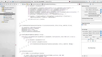 51 : สอนเขียนโปรแกรมบนระบบ iOS ด้วยภาษา Swift สำหรับผู้เริ่มต้น (Beginner) - MapKit Part 4