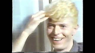 David Bowie - Entertainment USA - UK TV - JONATHAN KING INTERVIEW -  17 September 1983