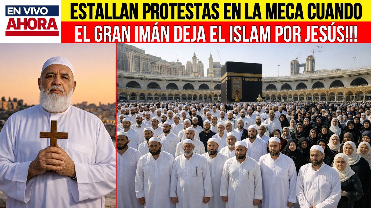 Afirmación viral: protestas en Arabia Saudí tras el Gran Imán de La Meca hacerse cristiano