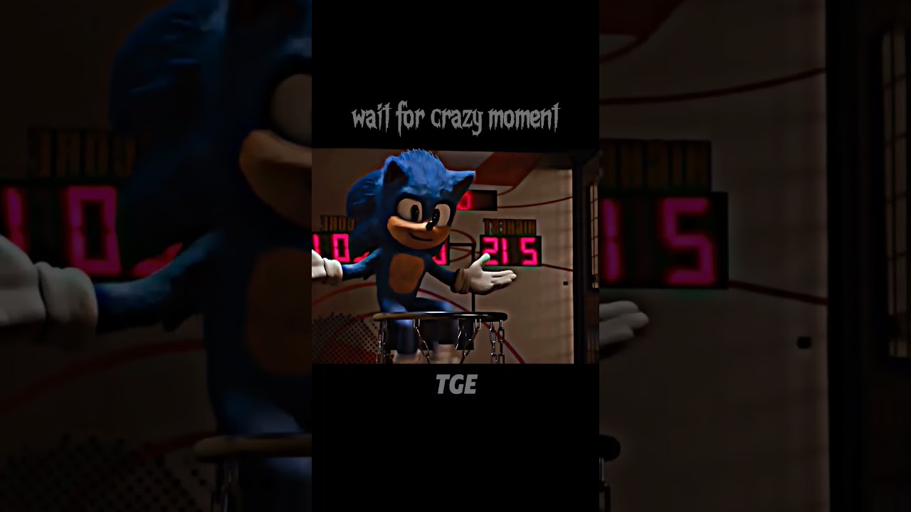 Sonic 4k HDR Status || Sonic exchange with basket ball || 