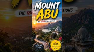 Escape to Mount Abu, Rajasthan’s hill paradise! 🌄 Enjoy serene lakes, lush hills, stunning sunsets.