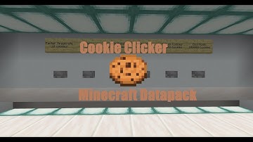 Minecraft Datapack - Cookie Clicker