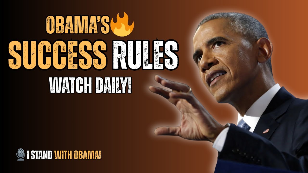 Barack Obama: Rules for Success That Made History - Watch This Daily!