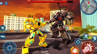 Robot City War: Car Transform HD Android Gameplay 2025 screenshot 5