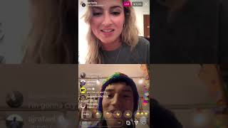 Jacob Collier Tori Kelly You and I instagram live duet