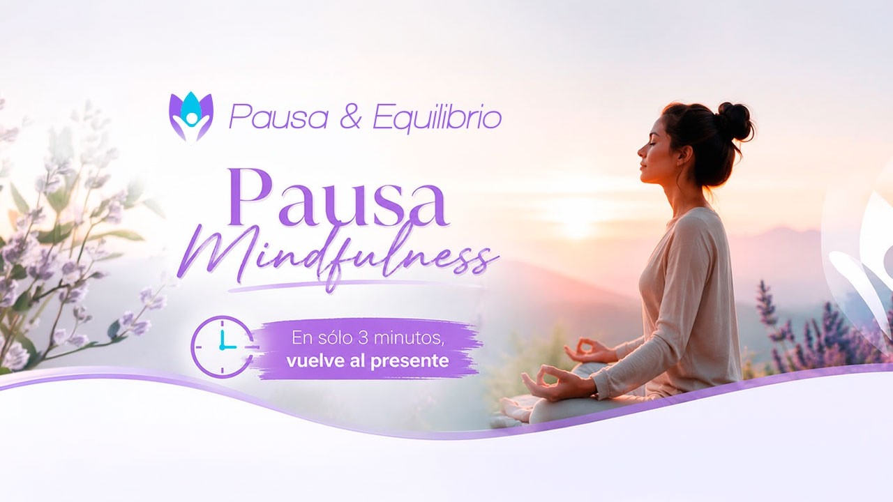 Pausa Mindfulness de 3 minutos - Meditación para calmar tu mente - YouTube