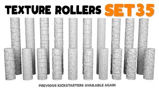 Texture Rollers Set 35