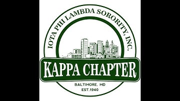 Iota Phi Lambda Kappa Chapter Welcome Greeting