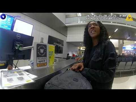 Video Late for the Flight, Right on Time for the Arrest
