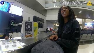 Late for the Flight, Right on Time for the Arrest