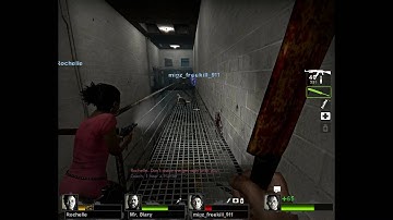 L4D2 custom map playthrough Left 4 Mario part 2