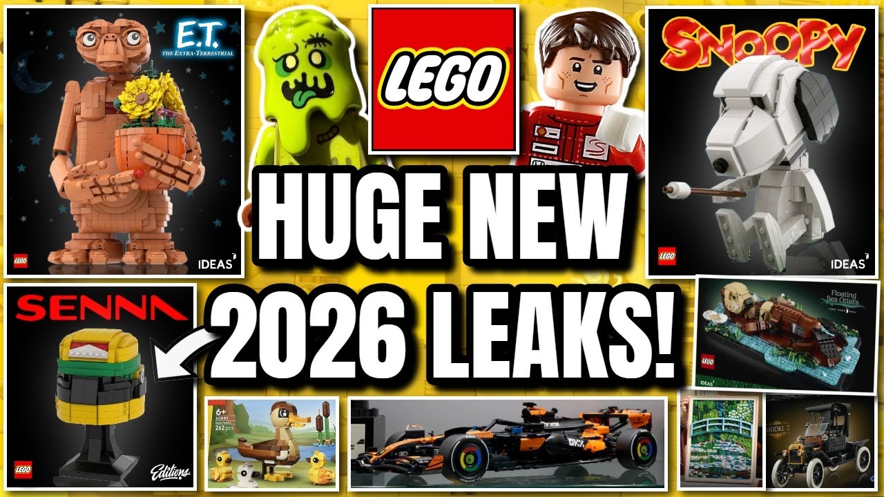 NEW LEGO LEAKS! (Ideas, F1, Promos, Icons & MORE!)