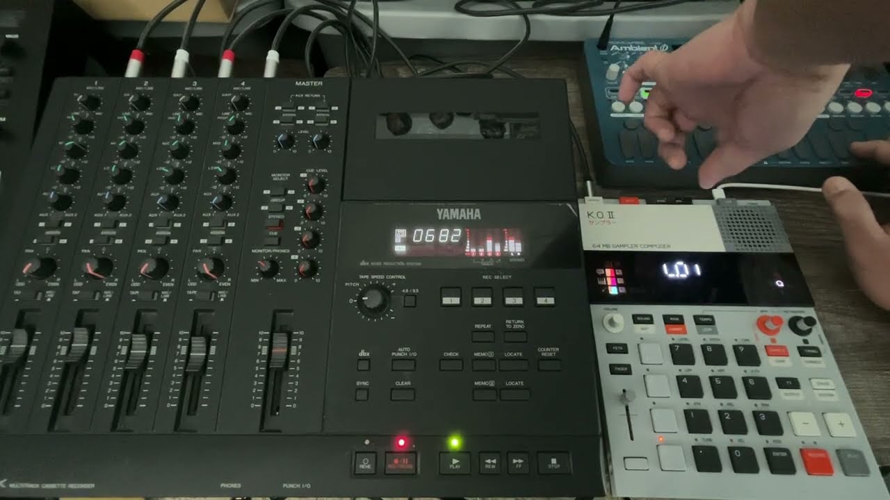 Lo-Fi Ambient Chill Track recorded on Cassette Tape - Teenage Engineering EP 133 KO  -