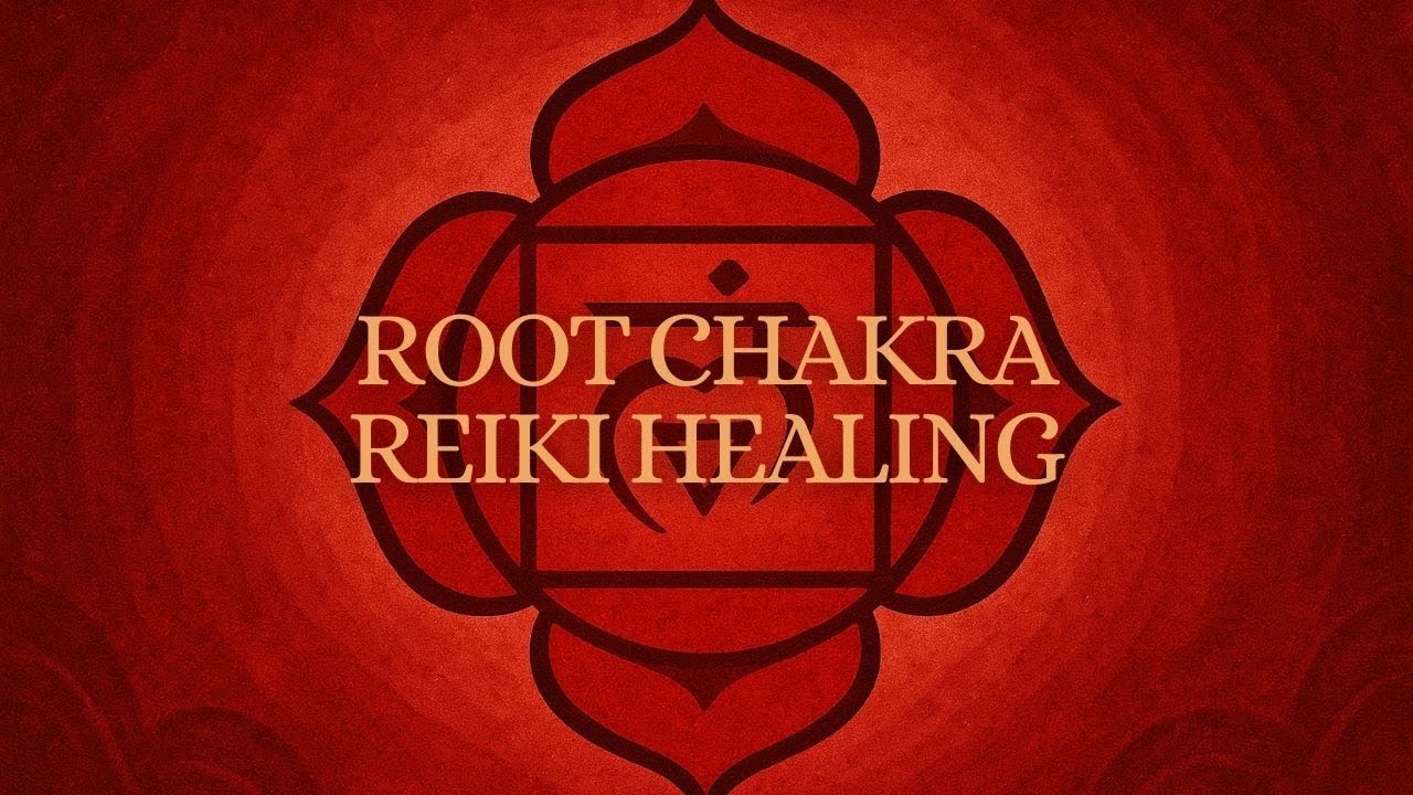 Powerful Root Chakra Healing Music | Reiki Energy • Grounding • Anxiety Relief • Meditation