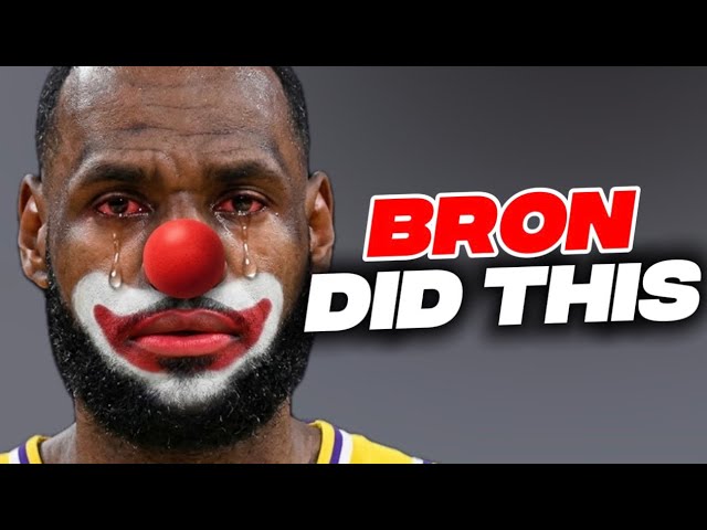 LeBron James Really Thought He Could Get Away With This