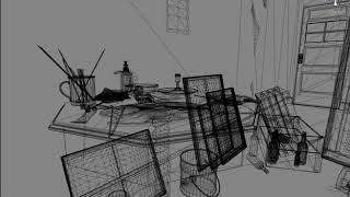 Modigliani VR: The Ochre Atelier Wireframes