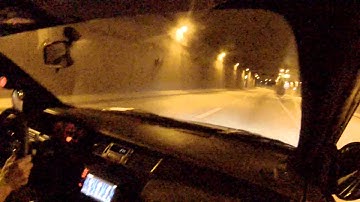 Evo ix, 550whp Stockholms tunnel