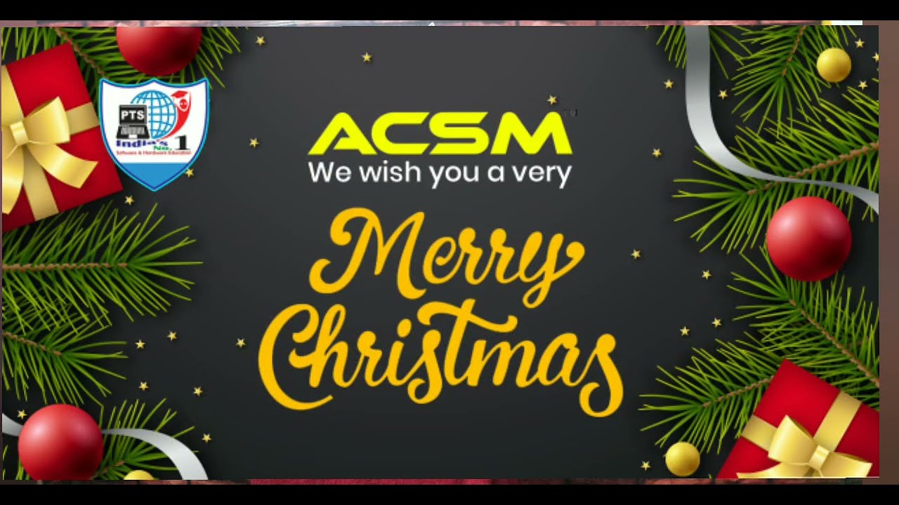 Merry Christmas 2021||antrashtriy computer saksharta mission || PINSU COMPUTER EDUCATION ||ACSM