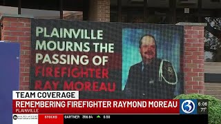 VIDEO: Community starting to process loss of Plainville firefighter