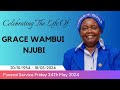In loving memory of grace wambi njbi