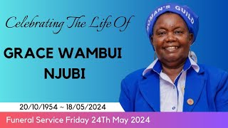 In Loving Memory of Grace Wambúi Njúbi.