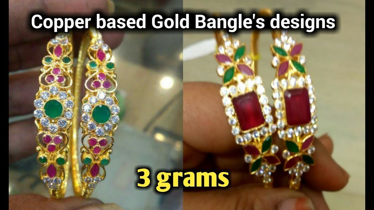 copper based gold jewellery