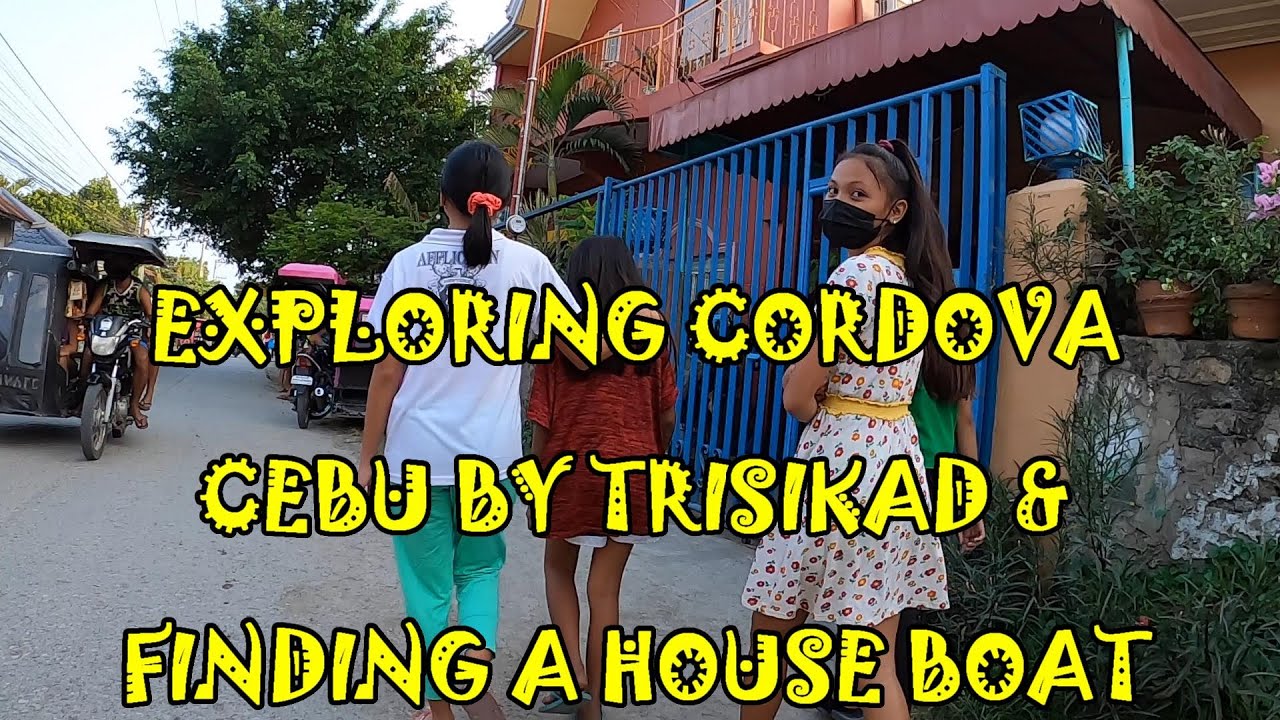 EXPLORING CORDOVA, CEBU AND FINDING A HOUSEBOAT & ISLAND HOPPING