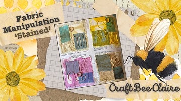 DiScaRdEd #19 - Fabric Manipulation - StAiNeD