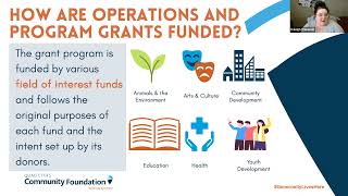 Operations and Program Grants Info Session (Summer 2023)
