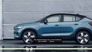 The 2022 Volvo C40 Recharge is a chop-top electric SUV