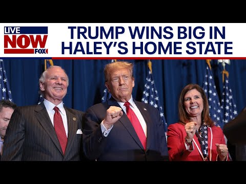 Trump wins South Carolina GOP primary, beating Nikki Haley in her home state | LiveNOW from FOX