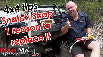 4x4 Snatch Strap - One reason to replace it