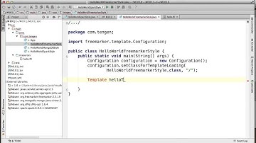 m101j 11 hello world freemarker style