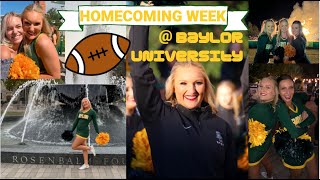 BAYLOR HOMECOMING WEEK 2O21 | PRACTICE, GETTING INTO GRAD SCHOOL, BONFIRE, AND GAMEDAY