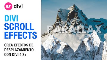 Divi Scroll Effects - Efectos de desplazamiento divi - Divi 4.3