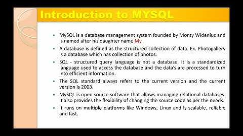 XII - COMPUTER APPLICATION-CHAPTER 3-INTRODUCTION TO MY SQL - Part 1