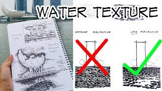 Water texture - Architecture Daily Sketches